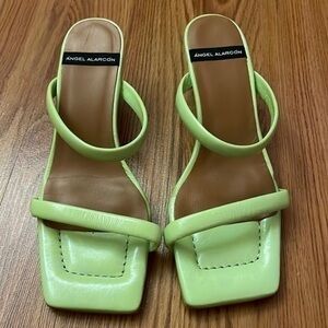 Anthropologie Angel Alacron Square-Toe Mule. NWT